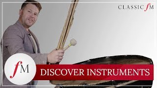 What Is A Bass Drum  Discover Instruments  Classic FM [upl. by Santoro]