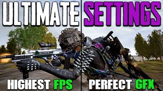 ULTIMATE PUBG SETTINGS GUIDE 2025  HIGHEST FPS BEST GRAPHICS  FULL COMPARISON  PUBG FREE TO PLAY [upl. by Perle]