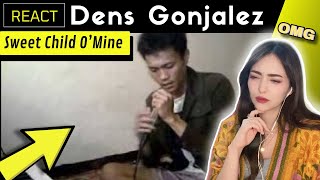 REACTING to Denden Gonjalez  Sweet Child OMine [upl. by Jedthus644]