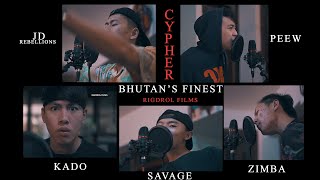 CYPHER  Bhutans Finest  JD x KADO x ZIMBA x PEEW x SAVAGE  2020 [upl. by Alletse998]