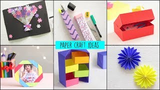 DIY Paper Crafts Ideas  Handcraft  Art and Craft [upl. by Nroht]