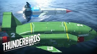 Thunderbirds Are Go  Publicity Stunt  Building Thunderbird 4 [upl. by Pavyer25]