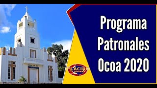 Patronales Ocoa 2020  PROGRAMA [upl. by Sawyere83]