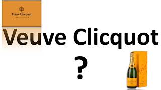 How to say Veuve Clicquot CORRECTLY French Champagne Pronunciation [upl. by Mariellen328]