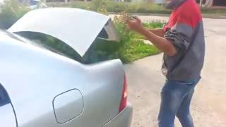 How to open locked Toyota in 15 sec without a key [upl. by Ayanej]