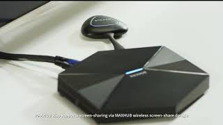 MAXHUB Wireless Screen Sharing Dongle [upl. by Yetnruoc]