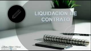 Liquidación de contrato cesantías intereses prima y vacaciones [upl. by Eliezer57]