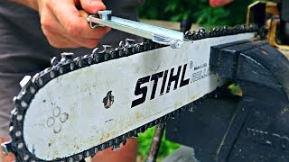 How to Sharpen a Chainsaw [upl. by Am]