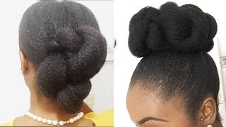 Style Your Natural Hair in 15 Minutes [upl. by Eelasor210]