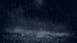 Gentle Night Rain 12 HOURS Rain Sounds for Sleeping  DARK SCREEN to Sleep Fast amp End Insomnia [upl. by Timothee]