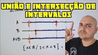 União e Intersecção de intervalos [upl. by Hareehahs365]