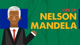 Life of Nelson Mandela  Animation [upl. by Egni304]