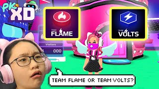 PK XD Gameplay Part 8 iOSAndroid  Team Flame or Team Volts  Lets Play PKXD [upl. by Liatris]