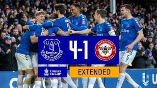 EVERTON 41 BRENTFORD  EXTENDED FA CUP HIGHLIGHTS [upl. by Quill587]