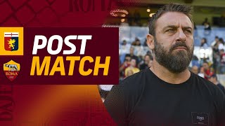 DANIELE DE ROSSI  INTERVISTA POST GENOAROMA [upl. by Zenobia691]