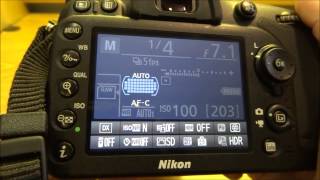 Nikon D7100 Autofocus Quick Tip [upl. by Nosmirc]