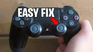 How To Fix Controller Drift PS4 PS4 Analog Stick Drift Easy Fix [upl. by Goebel]