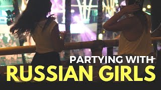 PARTYING WITH RUSSIAN GIRLS IN BALI  FINNS BEACH CANGGU [upl. by Seow]