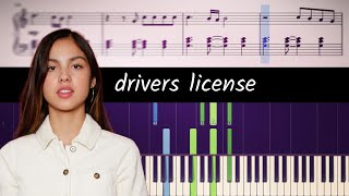 How to play piano part of Drivers License by Olivia Rodrigo [upl. by Chaing]