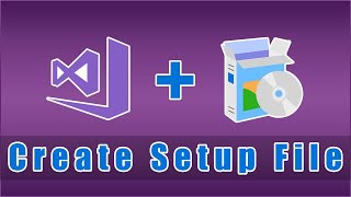 How to Create a Setup file in Visual Studio 2019  C VBNet installer creation  MSI EXE [upl. by Aliac]