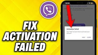 How To Fix Viber Activation Failed 2024 [upl. by Gamal]