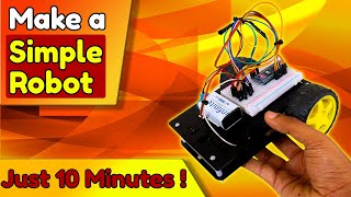 Robotics Tutorial for Beginners  How to make a simple Robot Complete Step by Step Instructions [upl. by Akirehs247]