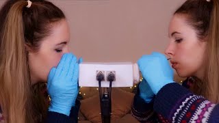 ASMR Twin Ear Cleaning amp Mouth Sounds For Extreme Tingles [upl. by Dominick804]