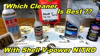 Best Fuel Injector Cleaner B12 Chemtool Supertech Techron STP Shell Gasoline Part 3 [upl. by Sirret]