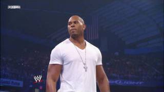 Shad Gaspard addresses the WWE Universe [upl. by Haimorej283]