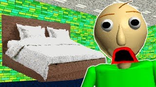 I BROKE INTO BALDIS HOUSE  New Baldis Basics Mod [upl. by Leyes]