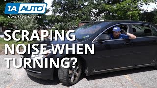 Scraping While Turning How to Inspect Your Car or Truck Brakes [upl. by Leicester116]