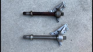 Honda Odyssey Intermediate Half Shaft Replacement DIY [upl. by Nagrom]