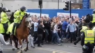 Newcastle United v Sunderland Riots after TyneWear derby [upl. by Rubin577]