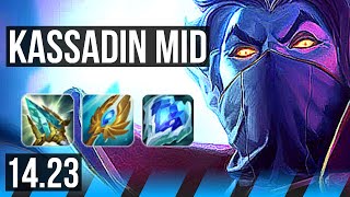 KASSADIN vs HWEI MID  Legendary 1135  NA Grandmaster  1423 [upl. by Judah]