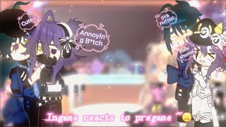 Ingame reacts to pregame😩 Part 1Kokichi and Shuichi 🔎🎭pregameSaiouma 💙💜 my pregame au [upl. by Ahselaf]