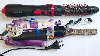 Hair dryer curler teardown amp quick repair [upl. by Lirba902]