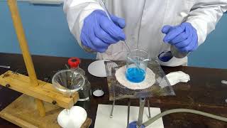 Preparation of Copper Sulfate Crystals [upl. by Irmgard3]