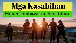 Mga Halimbawa ng Kasabihan  Araling Pilipino Filipino Sayings [upl. by Odla]