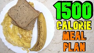 1500 Calorie Meal Plan [upl. by Gabel]