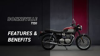 New Bonneville T120 Features and Benefits [upl. by Lenahs]