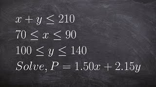 Linear Programming problem learn how to solve [upl. by Haimes181]