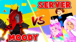 Moody Vs The WHOLE SERVER In Tower Of Hell Roblox [upl. by Tabitha]