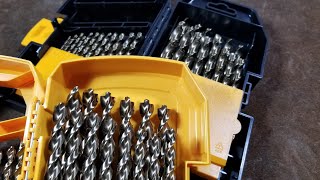 DeWalt Pilot Point vs Harbor Freight Cobalt Drill Bits Review amp Comparison [upl. by Alleb]