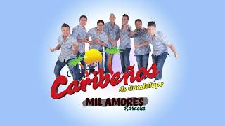 MIL AMORES  CARIBEÑOS DE GUADALUPE KARAOKE [upl. by Willms117]