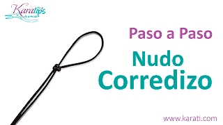 DIY ¿Cómo hacer un Nudo Corredizo  Karatips [upl. by Aniakudo]