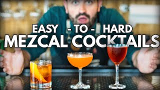 3 Amazing Mezcal Cocktails You Can Make  From EASIEST to HARDEST [upl. by Belanger92]