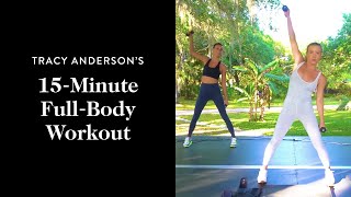 Tracy Anderson’s 15Minute FullBody Workout  Goop [upl. by Conlon279]