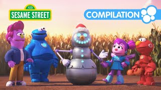 Mecha Builders Holiday  Sesame Street Episodes [upl. by Ahcarb85]