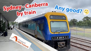 Sydney to Canberra by train  Xplorer First Class review [upl. by Richey]