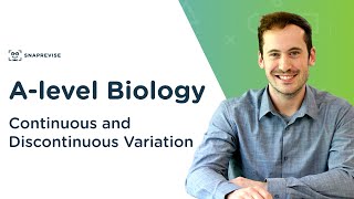 Continuous and Discontinuous Variation  Alevel Biology  OCR AQA Edexcel [upl. by Edla]